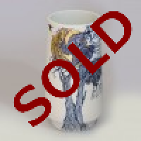 BLUE BUSHVELD TREES IN THE MOONLIGHT POT 1 BLUE BUSHVELD TREES IN THE MOONLIGHT POT 1