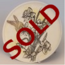 DAFFODIL FLOWER PLATE DAFFODIL FLOWER PLATE