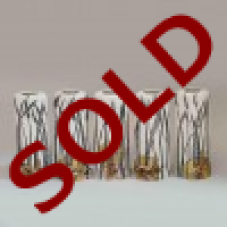 SMALL HARE IN MOONLIGHT SET OF 5